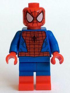 LEGO Minifigure-Spider-Man - Black Web Pattern, Red Boots-Super Heroes / Ultimate Spider Man-SH205-Creative Brick Builders
